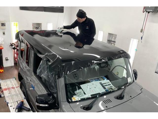 スズキ・ジムニー｜ルーフラッピング