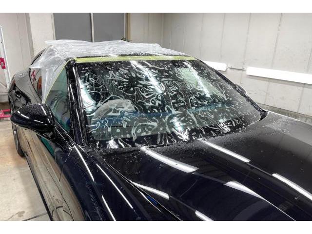 フロントガラス保護フィルム｜ペイントプロテクションフィルム｜ポルシェパナメーラ