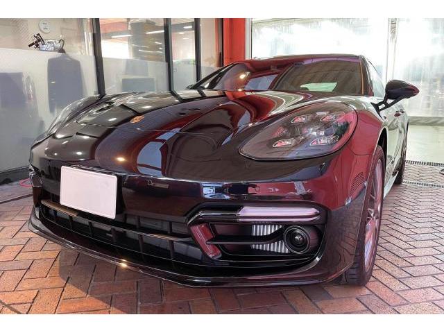 フロントガラス保護フィルム｜ペイントプロテクションフィルム｜ポルシェパナメーラ