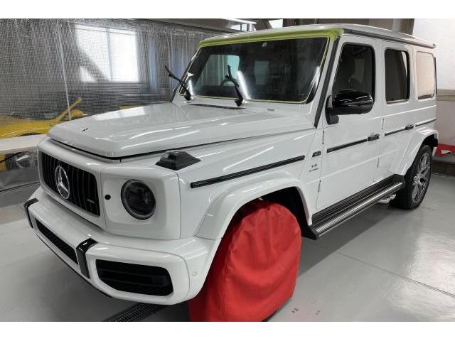 メルセデスAMG G63｜プロテクションフィルム（CLIMAX）｜フロントガラス保護フィルム（P-Shield）｜ガラスコーティング（G’zox）