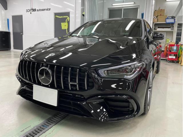 メルセデスAMG CLA45 S｜プロテクションフィルム｜パーツ・ペイント交換｜ガラスコーティング