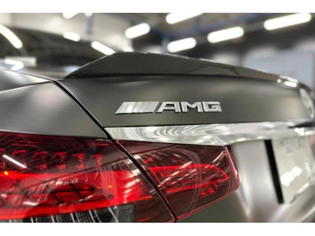 メルセデスAMG E63S（純正マット色）｜マット仕様（専用）ペイントプロテクションフィルム施工