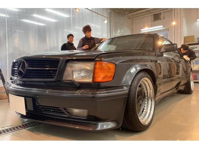 メルセデスベンツW126 AMG 560SEC-6.0ブリスター|ブルー メルセデスベンツW126 AMG 560SEC-6.0ブリスター|ブルー