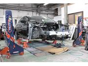 当社ではいかに鉄板を本来の状態に戻すかにこだわる職人です