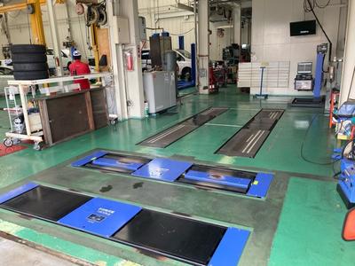 車検専用ラインも完備