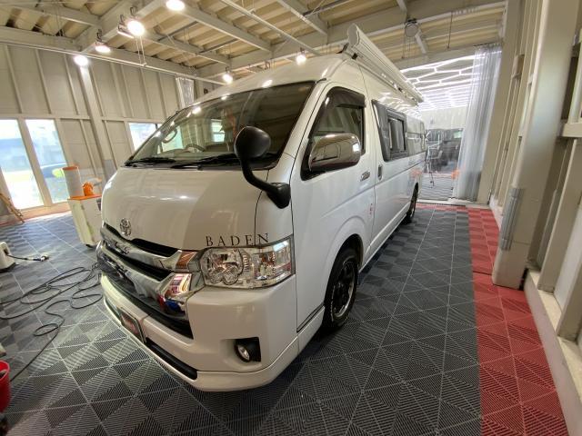 ハイエースバーデン　ボディコーティング