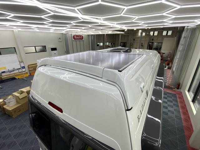 ハイエースバーデン　ボディコーティング