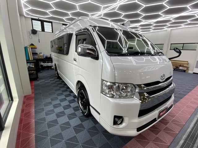 ハイエースバーデン　ボディコーティング