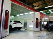 塗装ブースにて仕上げていきます。