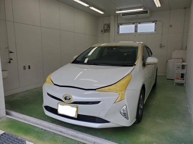 トヨタ　プリウス　ZVW55　ダイヤモンドキーパー　コーティング　超撥水　洗車
西区　福島町　西観音　南観音　庚午　己斐　己斐上　舟入　天満町　