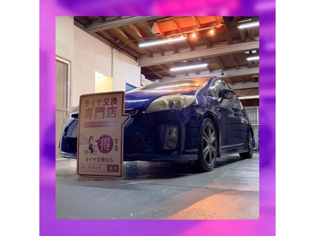 トヨタ　プリウス　持ち込みタイヤ交換大阪　タイヤ持込大阪　浪速　西区　西成　此花　大正　東住吉　中央区　福島　港区　平野　生野　東成　淀川　城東　住之江　阿倍野　天王寺　北区　都島　旭　