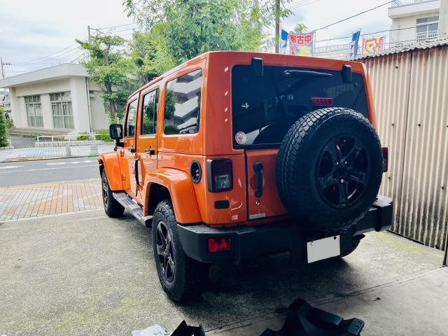 jeep　ジープ　ラングラー　ABSセンサー交換　東京都　江戸川区　江東区　足立区　墨田区　葛飾区　３３ガレージ