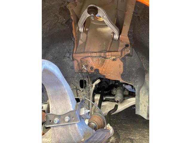 R35 車高調整アダプター取り付け