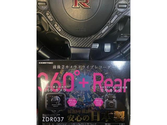 R35 GTR レーダー　ドラレコ　取付