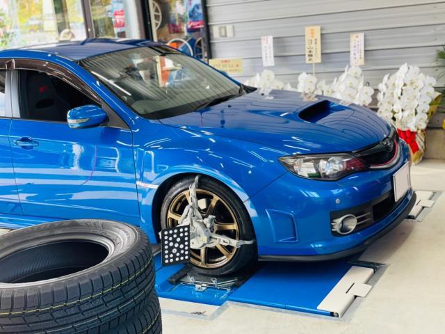 スバル インプレッサハッチバックSTI アライメント調整