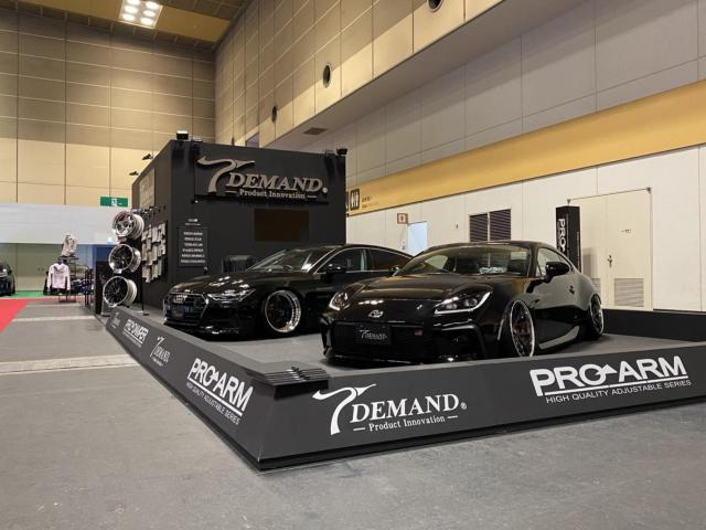 大阪オートメッセ ティーディメンドさんブース車両出展