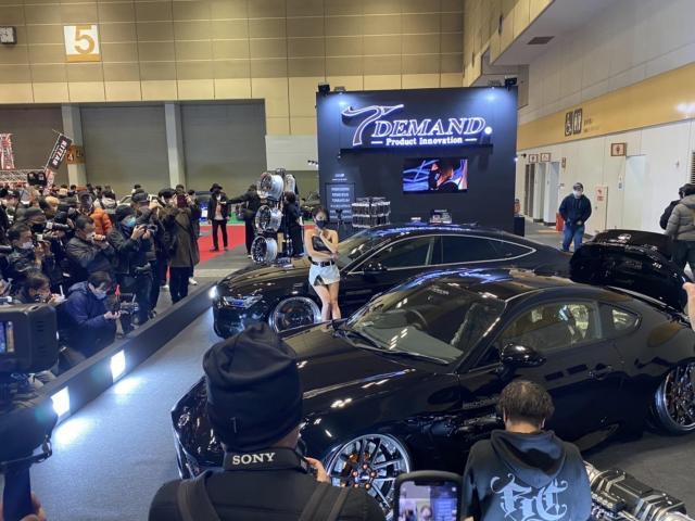 大阪オートメッセ ティーディメンドさんブース車両出展