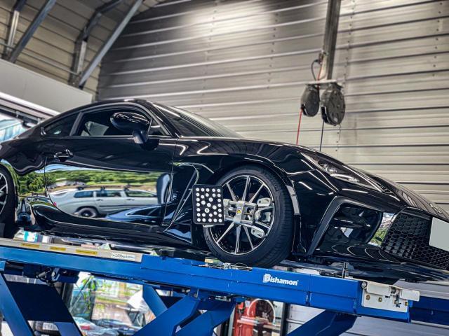トヨタGR86×テイン フレックスZ 車高調キット、アライメント調整 トヨタGR86×テイン フレックスZ 車高調キット、アライメント調整