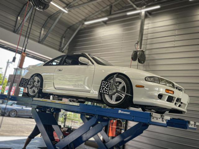 S14シルビア 3Dアライメント調整