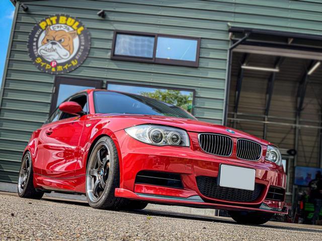 BMW 135i クーペ E82 アライメント調整作業！！