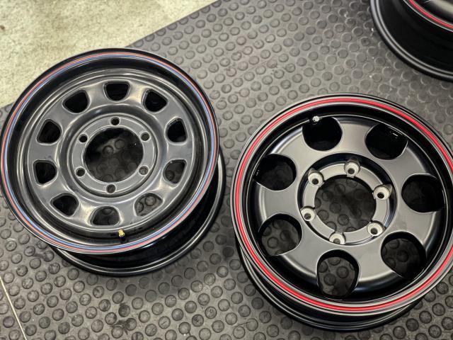 200系ハイエース4WD リア追加スタビライザー&ホイール交換 200系ハイエース4WD リア追加スタビライザー&ホイール交換