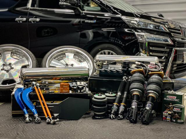 30系ヴェルファイア4WD エアフォースゴールドキット エアサス 30系ヴェルファイア4WD エアフォースゴールドキット エアサス