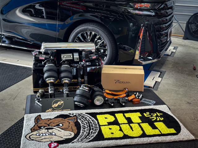 40ヴェルファイア 10Jインストール＆エアサス着地カスタム！！