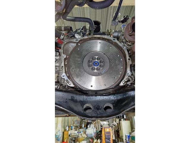 スバル　インプレッサ　GC8　クラッチ交換