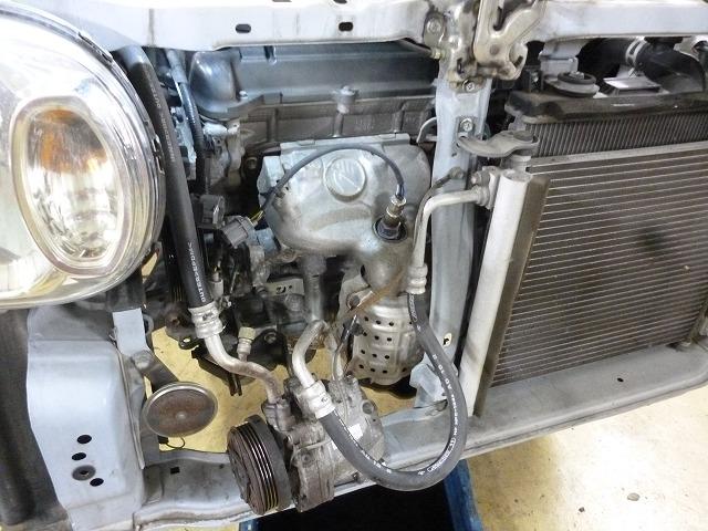 スズキ　アルトラパン　エンジン関連修理・整備 ベルト鳴き修理　大船渡　陸前高田　釜石　宮古　気仙沼
　