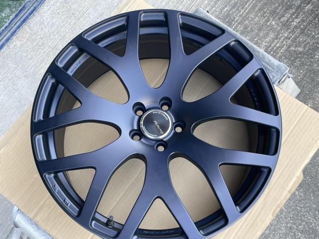 ホイール　マットブルー　色替え