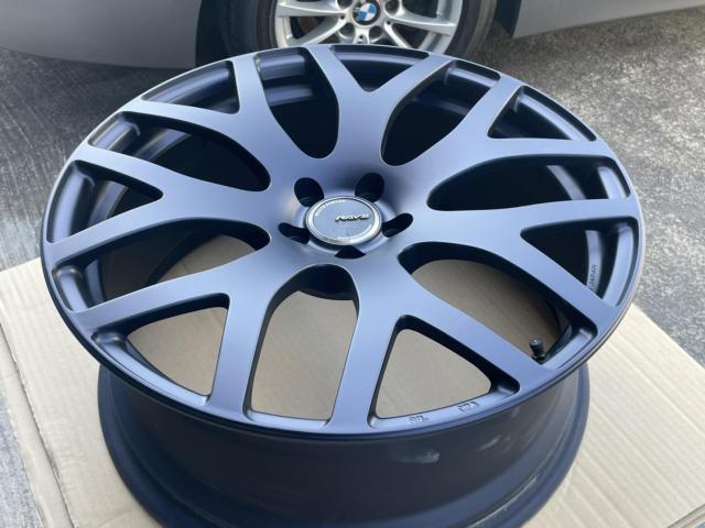 ホイール　マットブルー　色替え