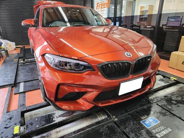 BMW M2 ヘッドライト　スモークＰＰＦ　テールランプ　スモークラッピング　愛知県　尾張旭市