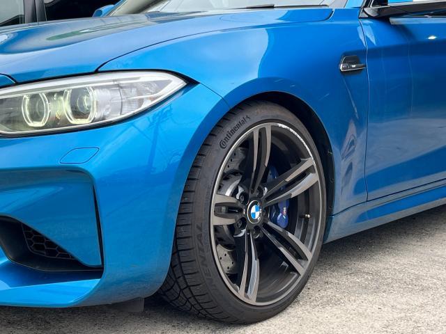 BMW　Ｍ2クーペ　ホイール　ドアミラー　ブラック塗装　ホイールガリ傷修理　愛知県　尾張旭市