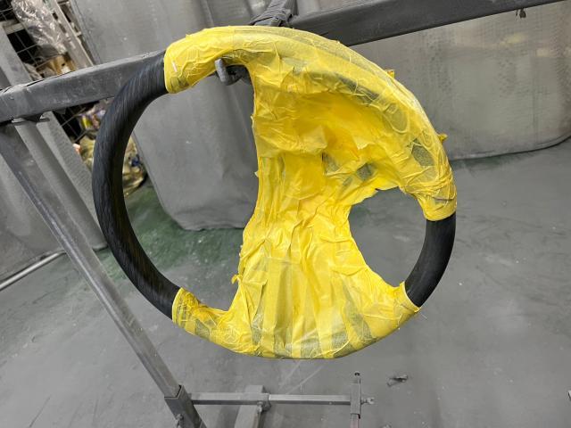 ハイエース　内装カスタムペイント　愛知県　尾張旭市