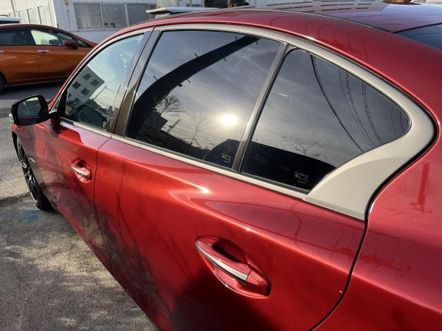 日産 スカイライン メッキパーツ・ドアモールラッピング 愛知県 尾張旭市