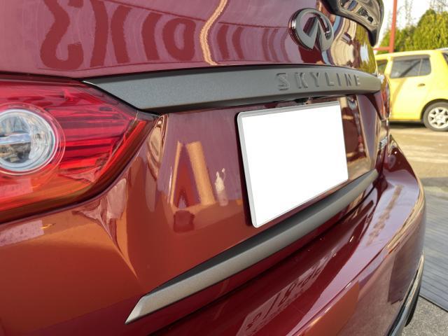 日産 スカイライン メッキパーツ・ドアモールラッピング 愛知県 尾張旭市