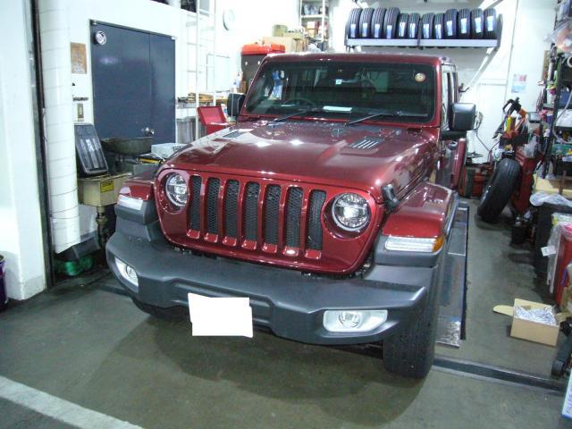 JEEP　ラングラー　サハラ　ダンパー交換