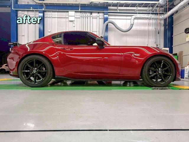 マツダ　ロードスター　車高調取り替え