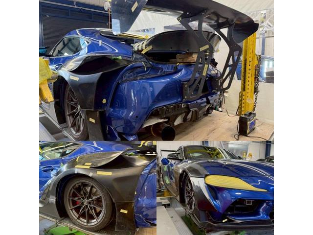 トヨタ　スープラ　塗装