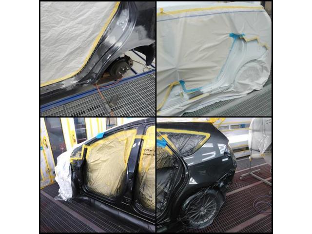 トヨタ　プリウス&alpha;　板金・外装補修