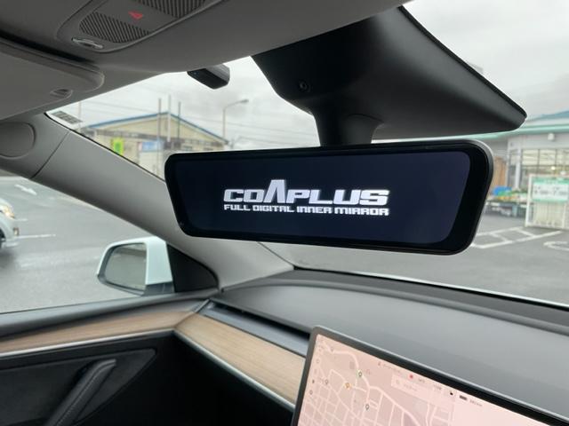 テスラ　モデルY　モデル３　MODELY　MODEL３　デジタルインナーミラー取付け　
COAPLUS　愛知　名古屋　岐阜　三重　滋賀　美濃加茂　可児　関　多治見