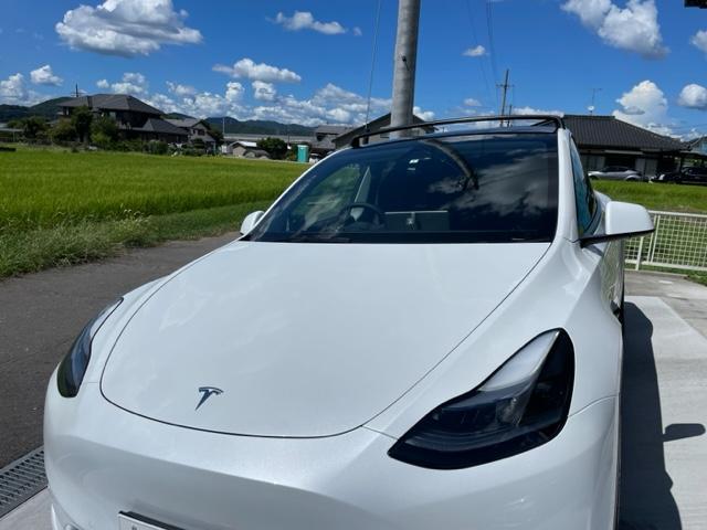 テスラ　モデルY　モデル３　MODELY　MODEL３　フロントカメラ　モニター　取付け　愛知　岐阜　美濃加茂　可児　関　多治見　名古屋