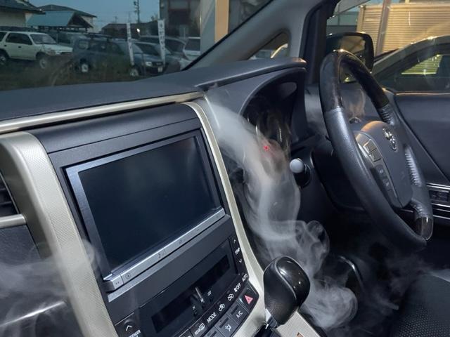 トヨタ　ヴェルファイア　２０ヴェルファイア　カーエアコンクリーニング　エバポレーター洗浄　愛知　名古屋　岐阜　三重