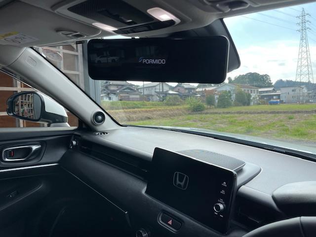 ホンダ　ヴェゼル　VR5　PORMIDO　デジタルインナーミラー取付け　愛知　岐阜　名古屋　美濃加茂　可児　関　多治見　中津川　恵那　瑞浪　瑞穂　各務原　大垣　本巣　羽島　下呂　海津　高山　飛騨　