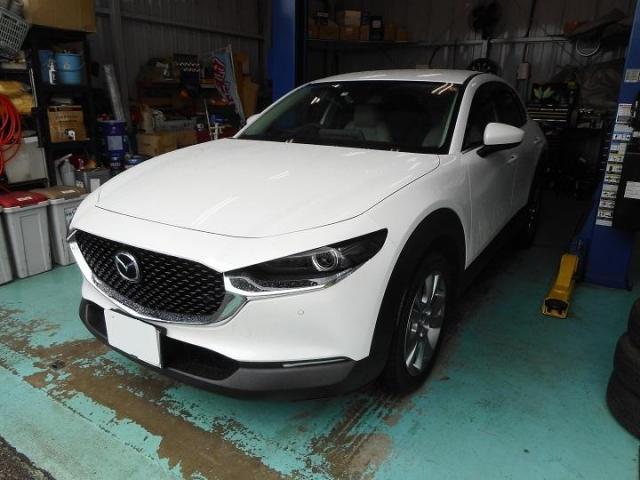 マツダ　CX-30　TVキャンセラー　持ち込み　取り付け　　　　　タイヤ交換　持込パーツ　車検　整備　柏市　流山市　野田市　松戸市　我孫子市　取手市　守谷市　三郷市　吉川市　他地域　大歓迎です！！