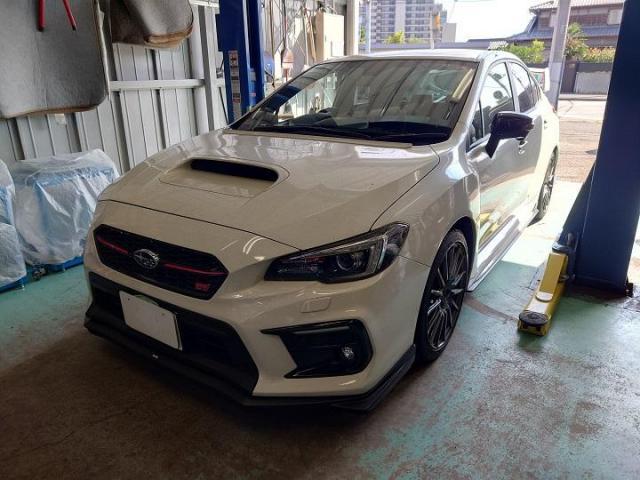 スバル　VAG　WRX　S4　バンパーカナード　持ち込み　取り付け　　　　　　タイヤ交換　持込パーツ　車検　整備　柏市　流山市　野田市　松戸市　我孫子市　取手市　守谷市　三郷市　吉川市　他地域　大歓迎です！！