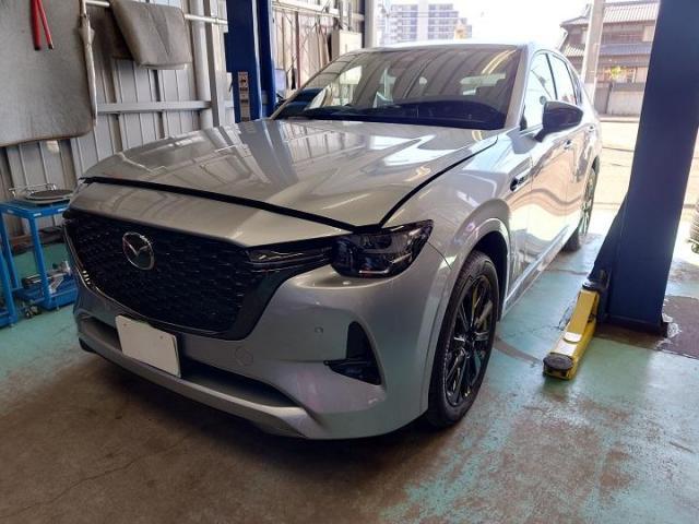 マツダ CX-60 ダウンサス 持ち込み 取り付け アライメント調整 マツダ CX-60 ダウンサス 持ち込み 取り付け アライメント調整