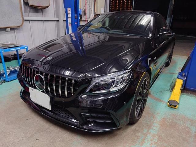 メルセデス・ベンツ　W213　Ｅクラス　クーペ　社外　パナメリカーナグリル　持ち込み　取り付け　　　　　　タイヤ交換　持込パーツ　車検　整備　柏市　流山市　野田市　松戸市　我孫子市　取手市　守谷市　三郷市　吉川市　他地域　大歓迎です！！
