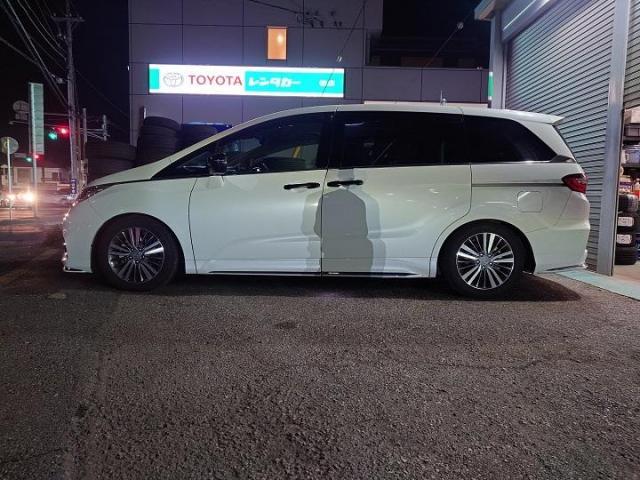 ホンダ　RC４　オデッセイハイブリッド　車高調　持ち込み　取り付け　アライメント調整　施工　　　　　　　持込パーツ　車検　整備　柏市　流山市　野田市　松戸市　我孫子市　取手市　守谷市　三郷市　吉川市　他地域　大歓迎です！！