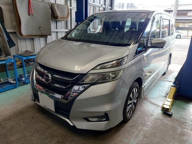 日産　C２７　セレナ　左ヘッドライトAssy　交換　　　　　　　持込パーツ　車検　整備　柏市　流山市　野田市　松戸市　我孫子市　取手市　守谷市　三郷市　吉川市　他地域　大歓迎です！！